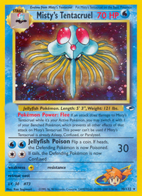 Misty's Tentacruel (10/132)  - Gym Heroes