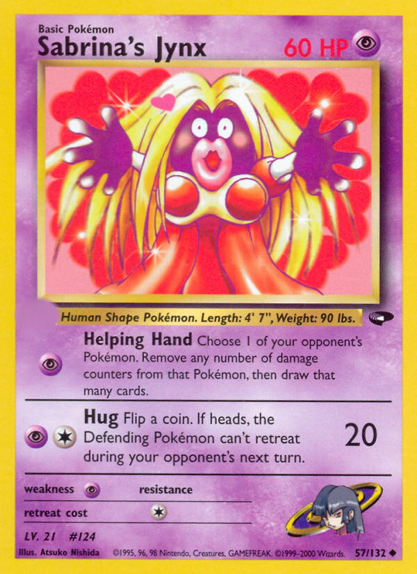 Sabrina's Jynx (57/132)  - Gym Challenge Unlimited