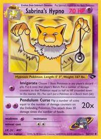 Sabrina's Hypno (56/132)  - Gym Challenge Unlimited