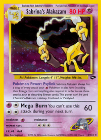 Sabrina's Alakazam (16/132)  - Gym Challenge