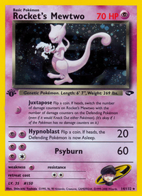 Rocket's Mewtwo (14/132)  - Gym Challenge