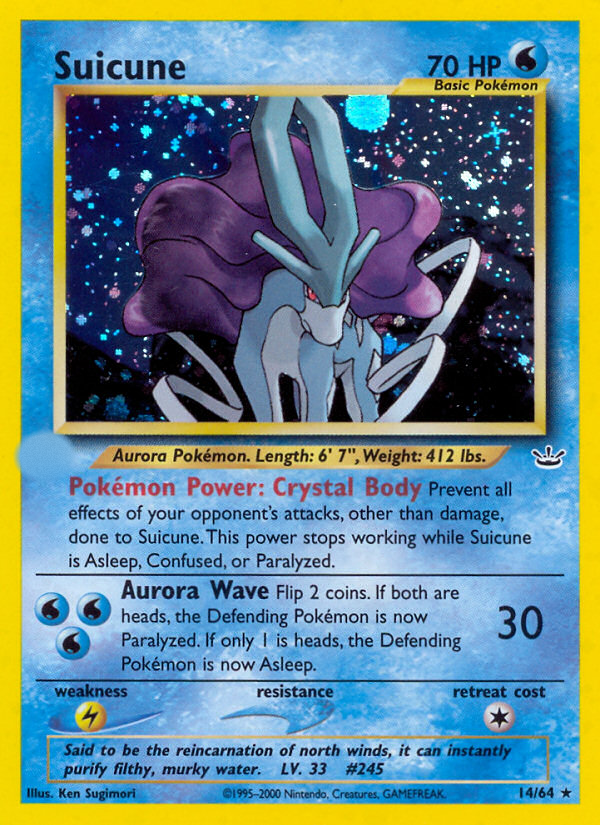 Suicune (14/64)  - Neo Revelation