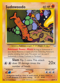 Sudowoodo (26/64)  - Neo Revelation Unlimited