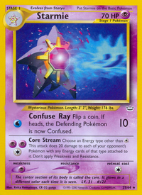Starmie (25/64)  - Neo Revelation Unlimited