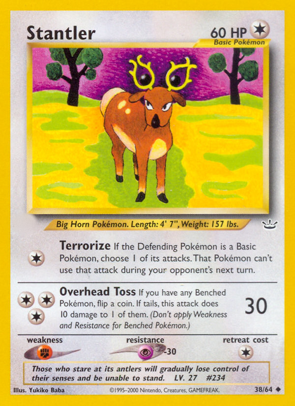 Stantler (38/64)  - Neo Revelation Unlimited