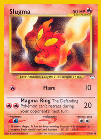 Slugma (53/64)  - Neo Revelation Unlimited