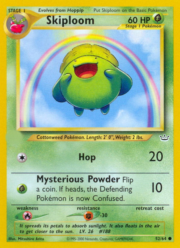 Skiploom (52/64)  - Neo Revelation Unlimited