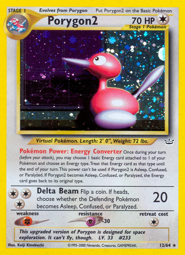 Porygon2 (12/64)  - Neo Revelation