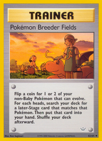 Pokemon Breeder Fields (62/64)  - Neo Revelation Unlimited