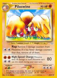 Piloswine (36/64)  - Neo Revelation Unlimited