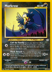 Murkrow (46/64)  - Neo Revelation Unlimited