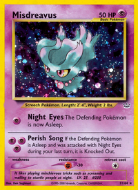Misdreavus (11/64)  - Neo Revelation