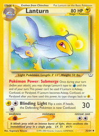 Lanturn (32/64)  - Neo Revelation Unlimited