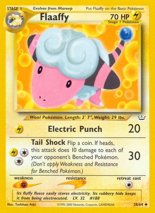 Flaaffy (28/64)  - Neo Revelation Unlimited