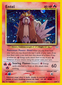 Entei (6/64)  - Neo Revelation