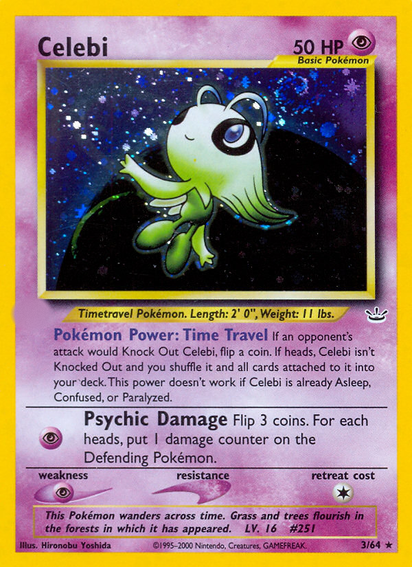 Celebi (3/64)  - Neo Revelation