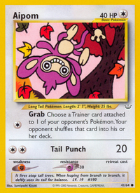 Aipom (41/64)  - Neo Revelation Unlimited