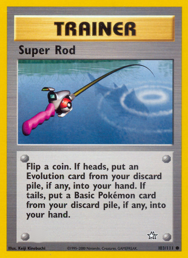 Super Rod (103/111)  - Neo Genesis Unlimited