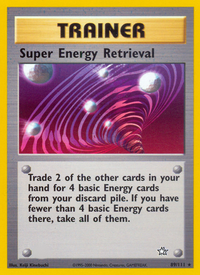 Super Energy Retrieval (89/111)  - Neo Genesis Unlimited