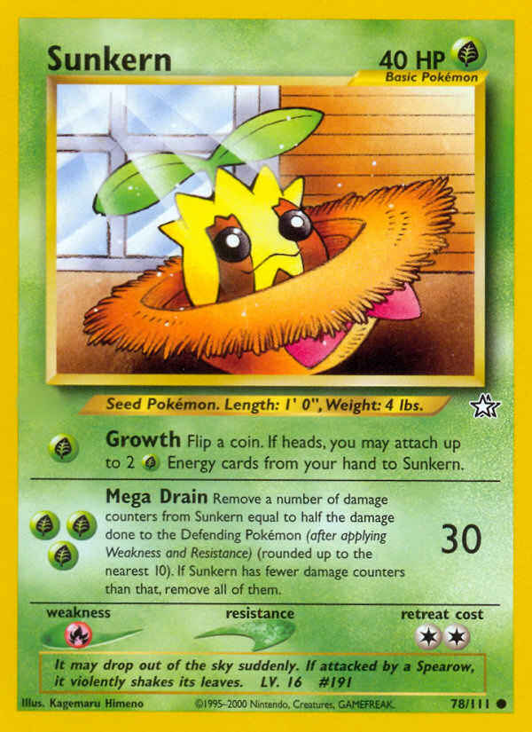 Sunkern (78/111)  - Neo Genesis Unlimited