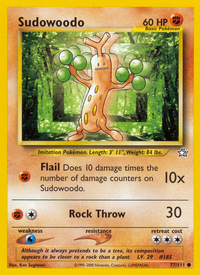 Sudowoodo (77/111)  - Neo Genesis Unlimited