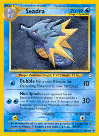 Seadra (48/111)  - Neo Genesis Unlimited