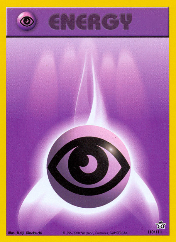 Psychic Energy (110/111)  - Neo Genesis Unlimited