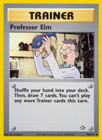 Professor Elm (96/111)  - Neo Genesis Unlimited