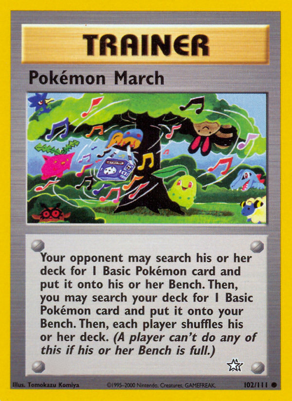 Pokemon March (102/111)  - Neo Genesis Unlimited