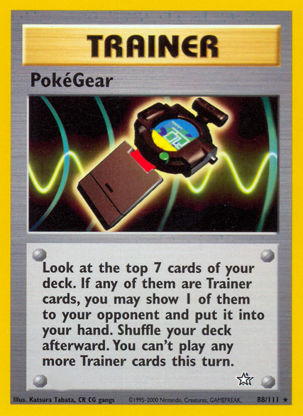 PokeGear (88/111)  - Neo Genesis Unlimited