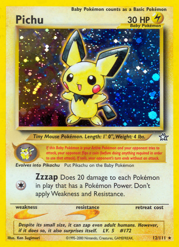 Pichu (12/111)  - Neo Genesis