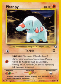 Phanpy (43/111)  - Neo Genesis Unlimited