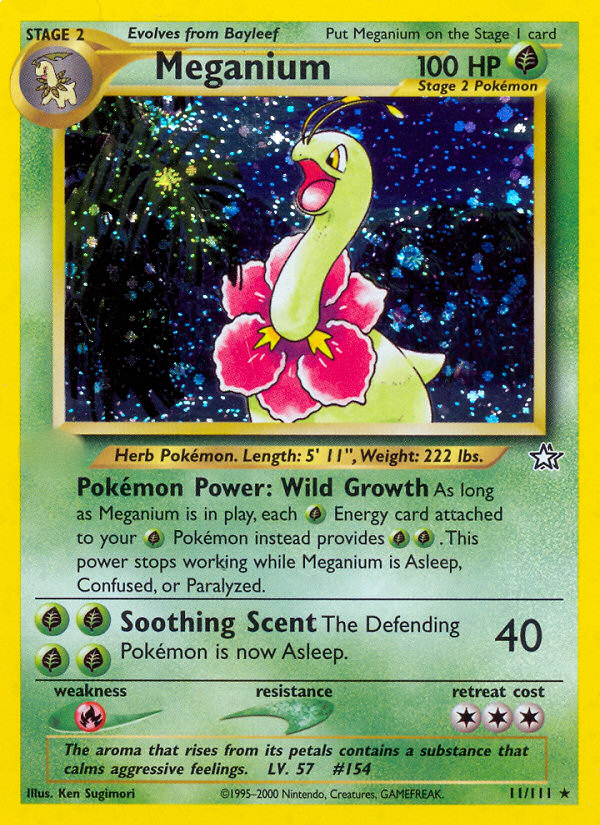 Meganium (11/111)  - Neo Genesis
