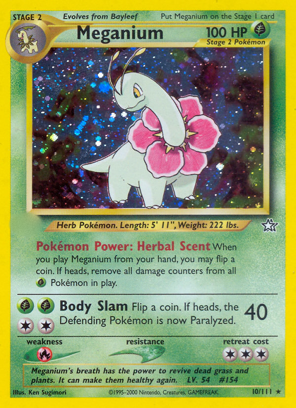 Meganium (10/111)  - Neo Genesis