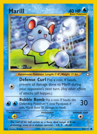 Marill (66/111)  - Neo Genesis Unlimited