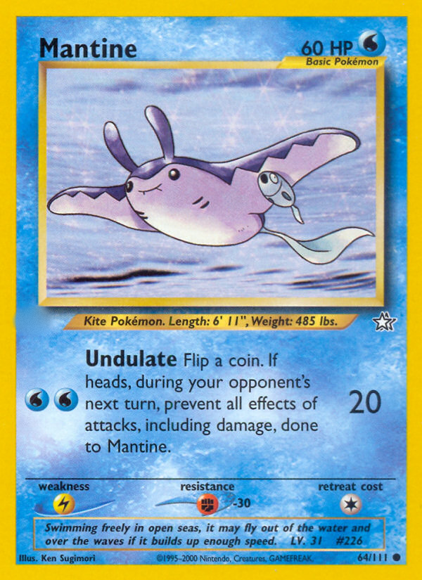 Mantine (64/111)  - Neo Genesis Unlimited