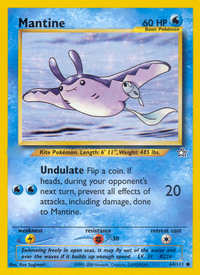 Mantine (64/111)  - Neo Genesis Unlimited