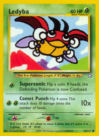Ledyba (63/111)  - Neo Genesis Unlimited