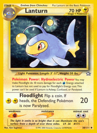 Lanturn (38/111)  - Neo Genesis Unlimited