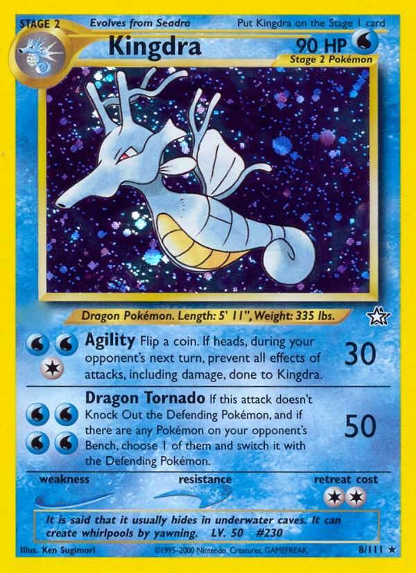 Kingdra (8/111)  - Neo Genesis