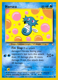 Horsea (62/111)  - Neo Genesis Unlimited