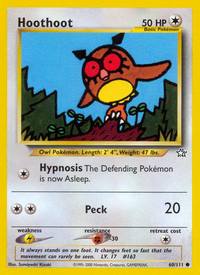 Hoothoot (60/111)  - Neo Genesis Unlimited