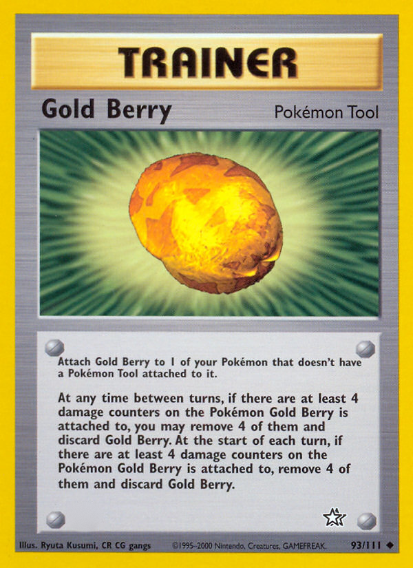 Gold Berry (93/111)  - Neo Genesis Unlimited