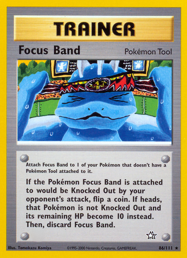 Focus Band (86/111)  - Neo Genesis Unlimited