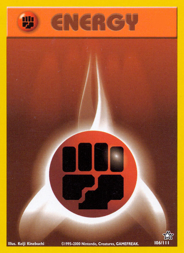 Fighting Energy (106/111)  - Neo Genesis Unlimited