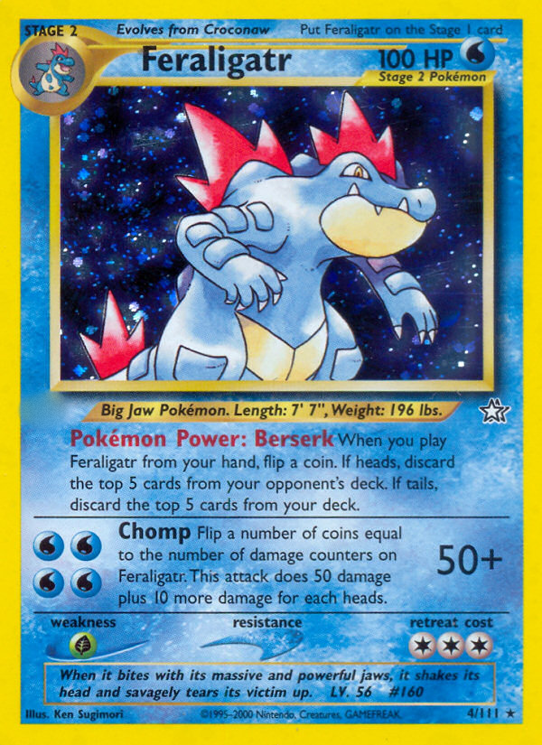 Feraligatr (4/111)  - Neo Genesis