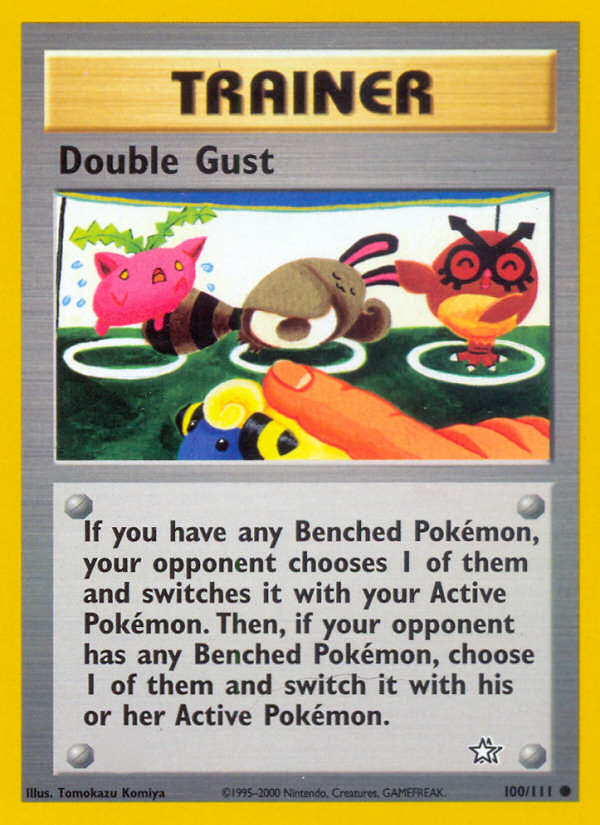 Double Gust (100/111)  - Neo Genesis Unlimited