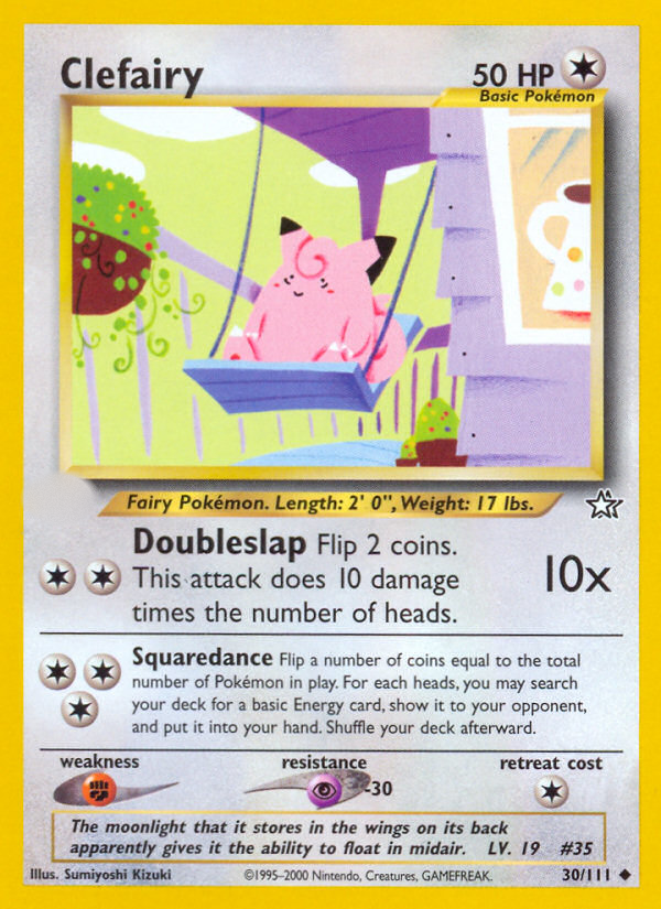Clefairy (30/111)  - Neo Genesis Unlimited
