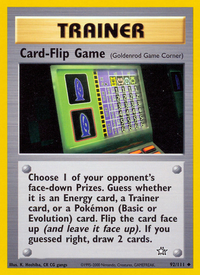 Card-Flip Game (Goldenrod Game Corner) (92/111)  - Neo Genesis Unlimited