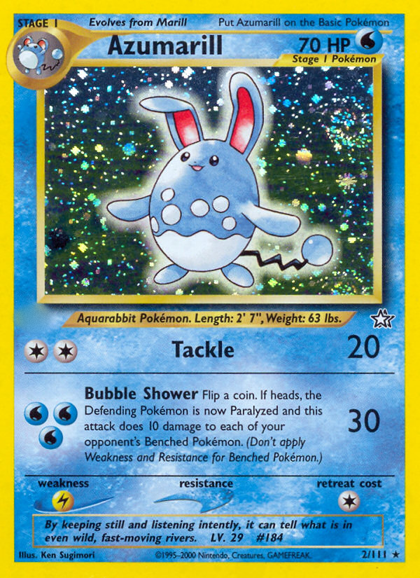 Azumarill (2/111)  - Neo Genesis